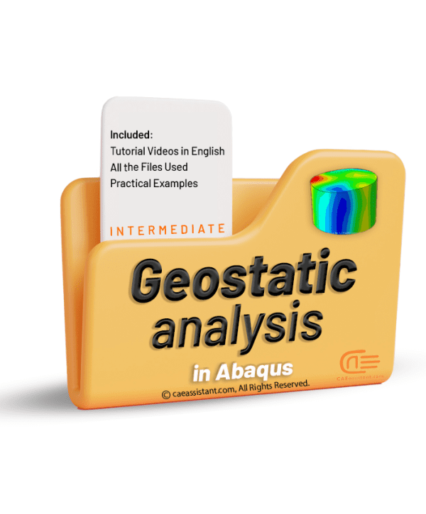Abaqus 지구정적 시뮬레이션 튜토리얼