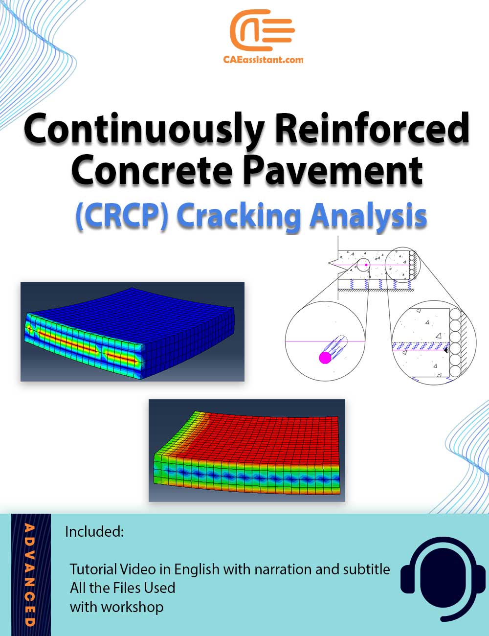 back continuously reinforced concrete pavement